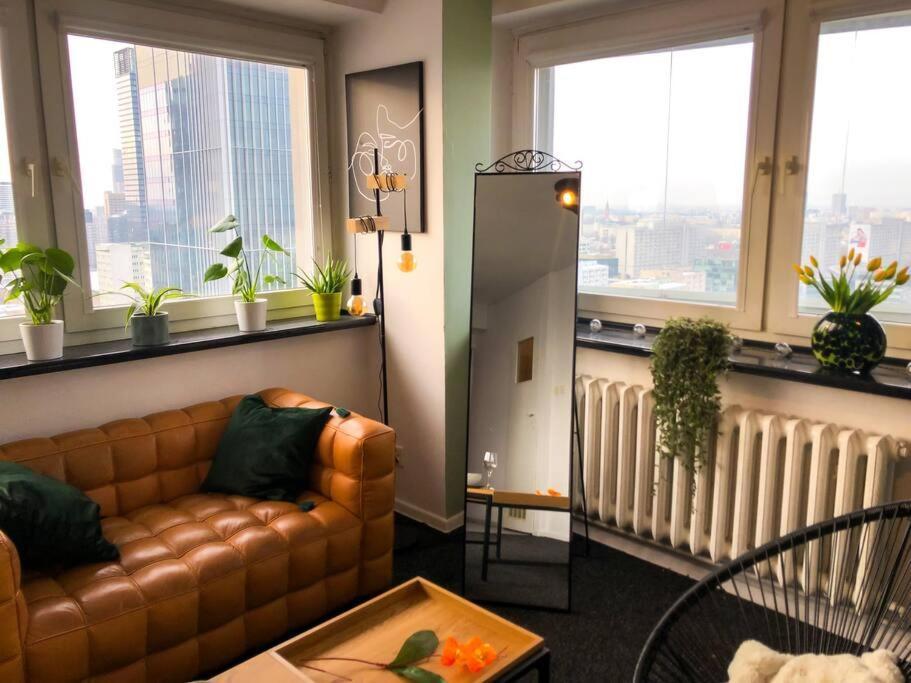 21st Floor Loft! The Best View! Apartament Warszawa